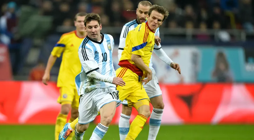 Am scăpat de Messi. Amicalul de lux cu Argentina a picat după ce Contra a spus 