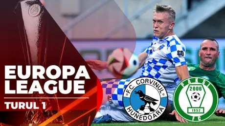 Corvinul pierde returul cu Paksi FC, cu goluri primite pe final la Sibiu, însă scrie istorie cu o calificare în Turul 2 al Europa League