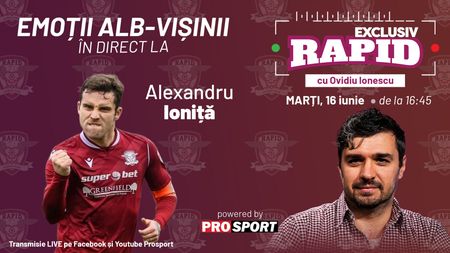 A început treaba la Rapid. „EXCLUSIV RAPID” e în direct pe YouTube și Facebook - ProSport de la 16:45!
