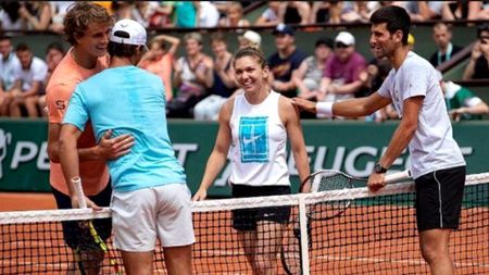 Simona Halep joacă într-un „blockbuster" înainte de Australian Open! Demonstrativ de zile mari alături de Serena Williams, Rafael Nadal și Novak Djokovic