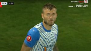 Alexandru Crețu a deschis scorul în CFR Cluj - Universitatea Craiova, primul gol din „noua eră Reghecampf”! Centrare de „mondiale” a lui Alex Mitriță și finalizare de atacant „pur sânge” | VIDEO