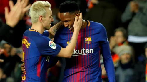 Yerry Mina, aproape de Premier League. Startul negocierilor s-a dat la Barcelona. Cât cer catalanii