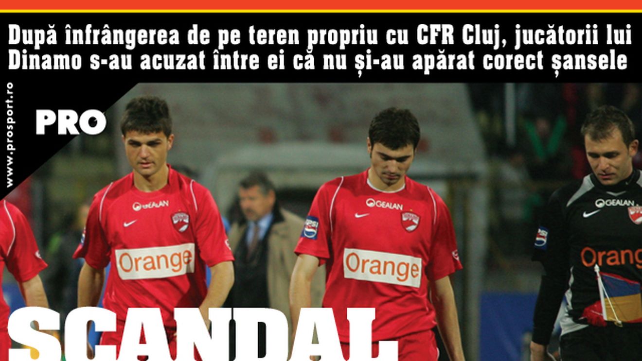 „Câinii" se acuză reciproc de blat