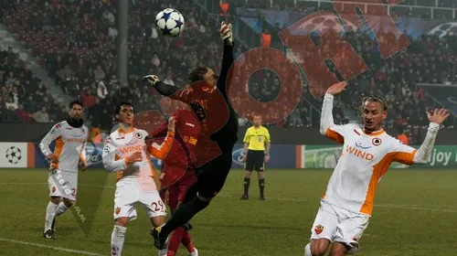 Le-a dat LACINA!** CFR Cluj-AS Roma 1-1