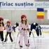 Atmosferă superbă pe patinoarul Allianz-Țiriac din Otopeni! Imagini spectaculoase cu puștii care fac primii pași în patinaj: „Vă așteptăm. Este gratuit!”. EXCLUSIV