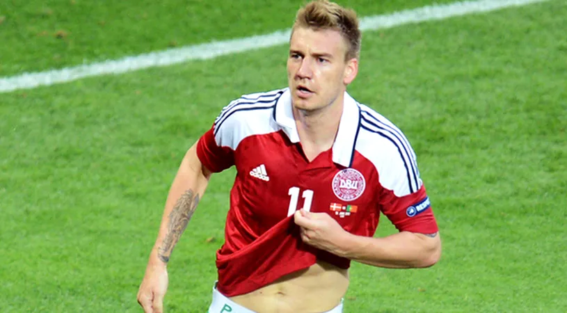 Suspendarea lui Bendtner confirmată în apel de UEFA