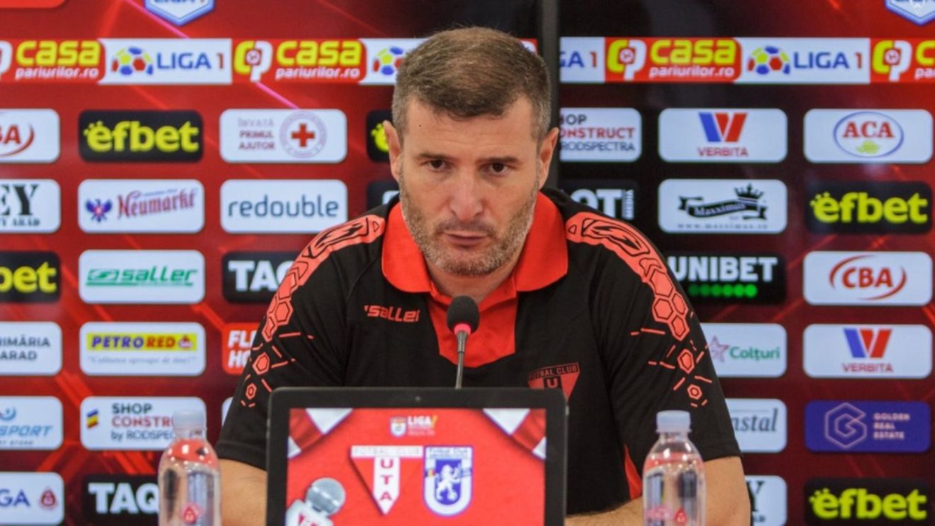 Se scutură UTA de bruma începutului de toamnă? „Suntem pregătiți de orice! Schimbarea antrenorului la Craiova, un detaliu important”