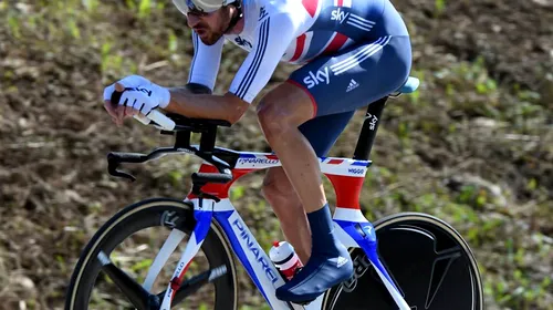 Wiggins, surpriză enormă la Ponferrada: L-a învins pe Tony Martin la cursa de contratimp a Campionatului Mondial. Românul Tvetcov, pe locul 44