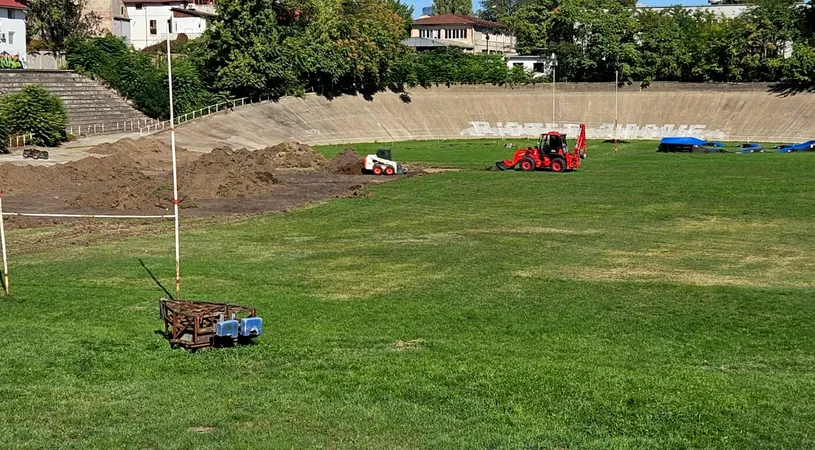 A început marea transformare de la Dinamo București. „Velodromul”, terenul „Piți Varga” și „sinteticele” au intrat în faza de modernizare