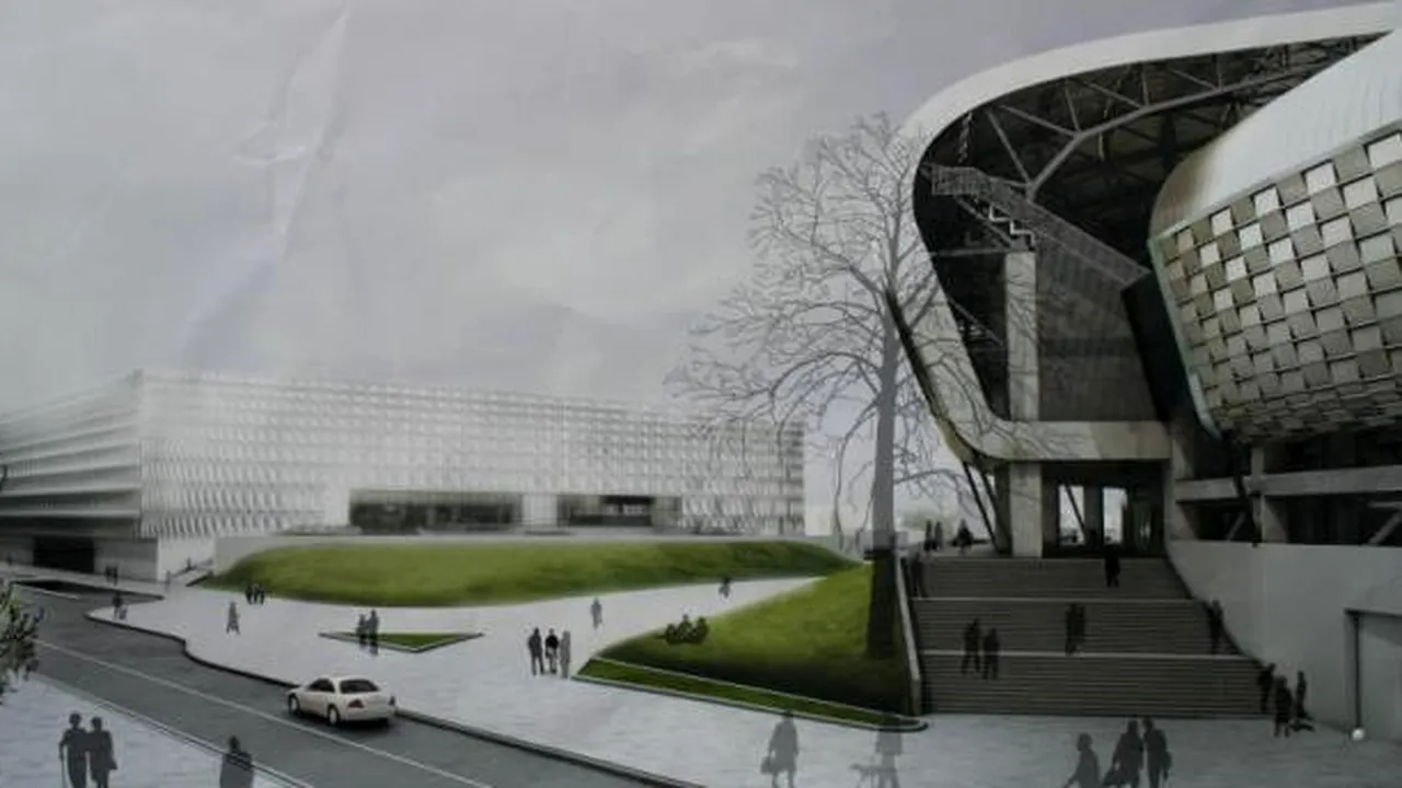 VIDEO IMPRESIONANT** Clujul va avea încă o arenă INCREDIBILĂ‚! Începe construcția Sălii Polivalente