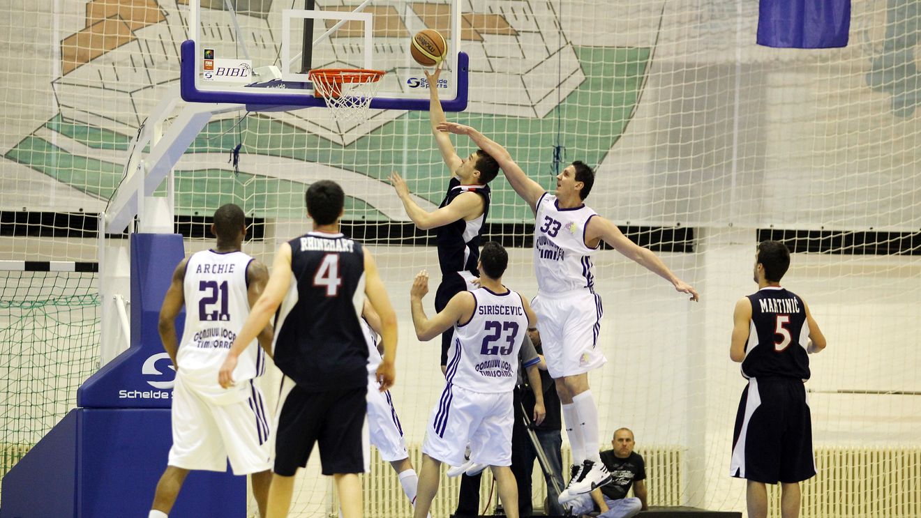 CSM București-BC Timișoara, scor 87-72, în Liga Națională de baschet