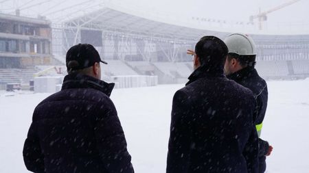 E aproape gata „bijuteria” de 83.600.000 de euro din orașul istoric al României! Răzvan Burleanu a inspectat noul stadion