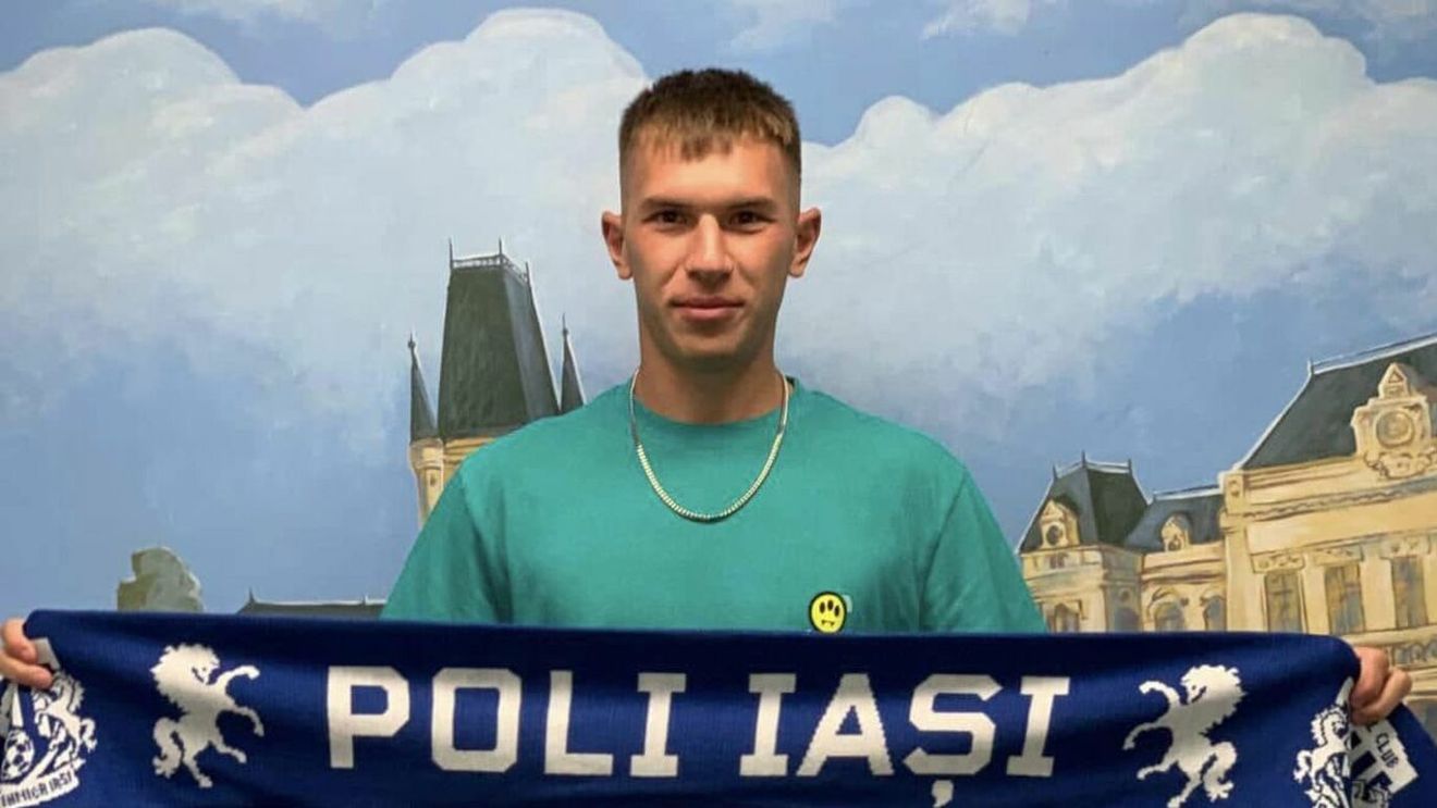 O nouă achiziție pentru Poli Iași, a opta a verii. A fost golgheter în Liga 3 și semnează pe 4 ani cu echipa lui Leo Grozavu