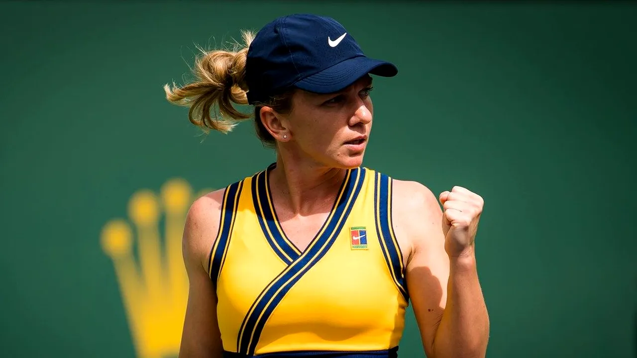 Simona Halep, debut victorios la Indian Wells: 7-6, 6-1 cu Marta Kostyuk! Video Online. Românca o așteaptă pe Emma Răducanu în turul al treilea