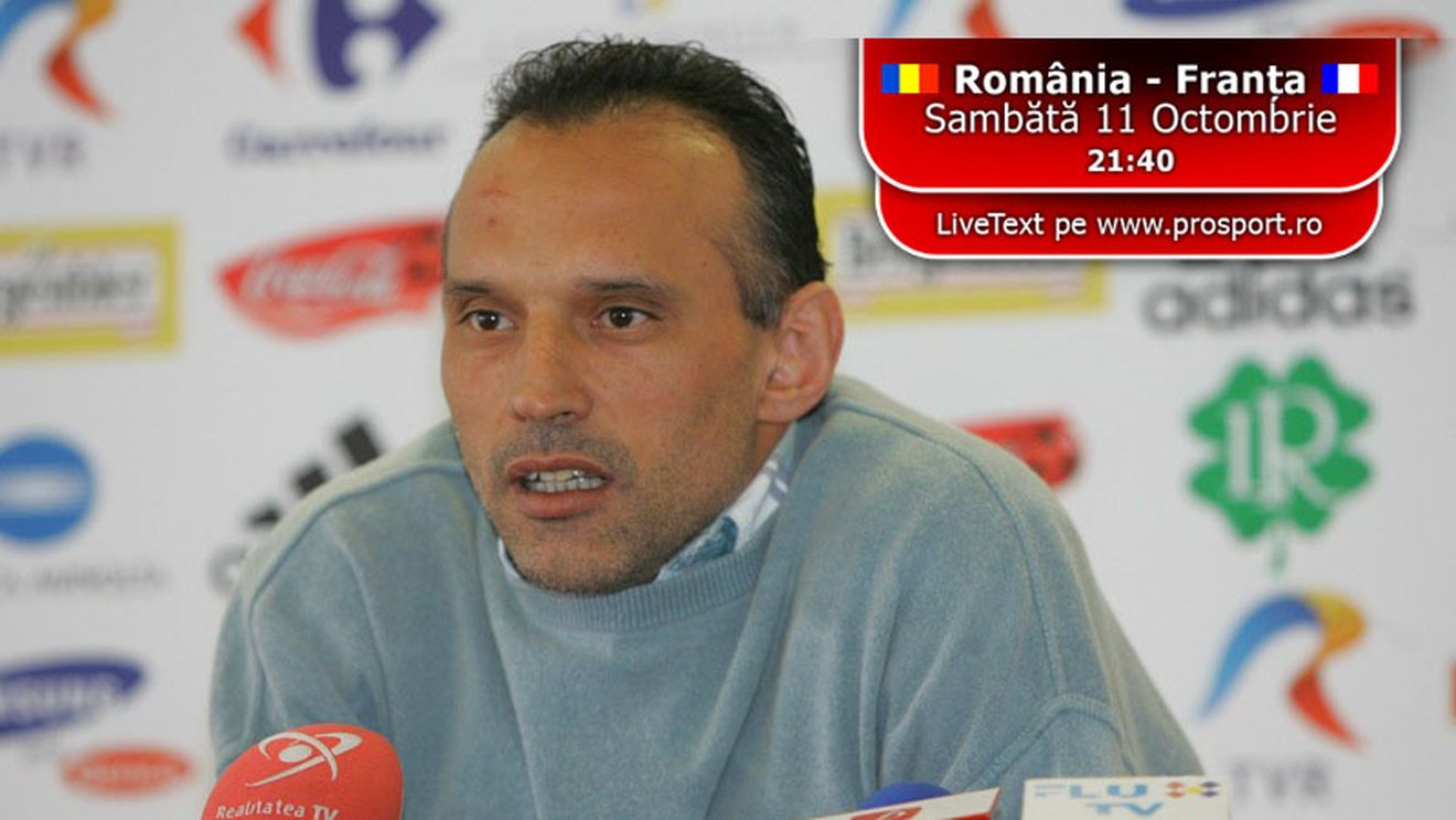 Prunea: "Mutu, Chivu și publicul sunt atuurile României"