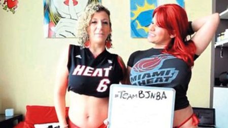 Asta da strategie de atragere a fanilor!** Două actrițe porno le promit un "trofeu" ORAL tuturor urmăritorilor de pe Twitter ai lui Miami Heat