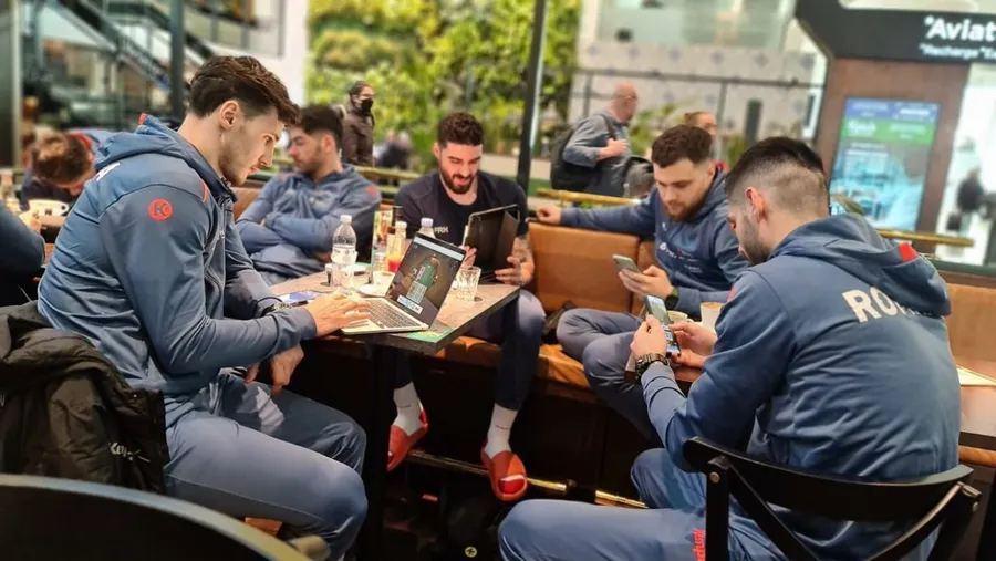 Delegația naționalei de handbal masculin a României se află în Norvegia. Sursa foto: Facebook.com/FederatiadeHandbal