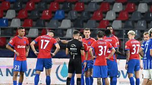 Ce nebunie! Gol anulat Farului cu VAR, după un fault anterior la Cisotti pe care Găman nu-l dăduse