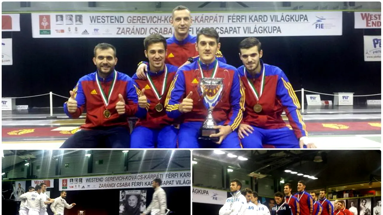 Dolniceanu&Co, victorie la tușă decisivă în Cupa Mondială, la Budapesta