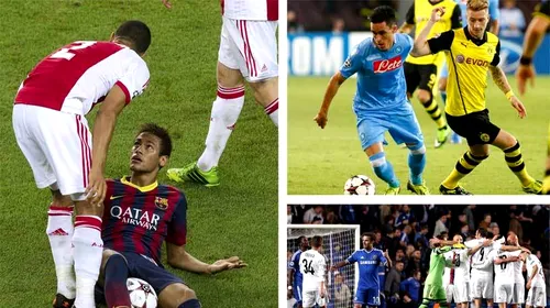 Ajax a învins pe Barca, Milan a făcut instrucție cu Celtic. Steaua – Schalke, singurul meci în care nu s-a marcat! Rezultatele serii din Champions League