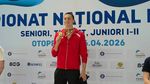 David Popovici, campion național la 100 m liber