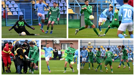 CSC Dumbrăvița, învinsă și decimată numeric la Voluntari, cu trei fotbaliști ajunși la spital! Florin Fabian: ”De băieții mei sunt mulțumit din punct de vedere al atitudinii”