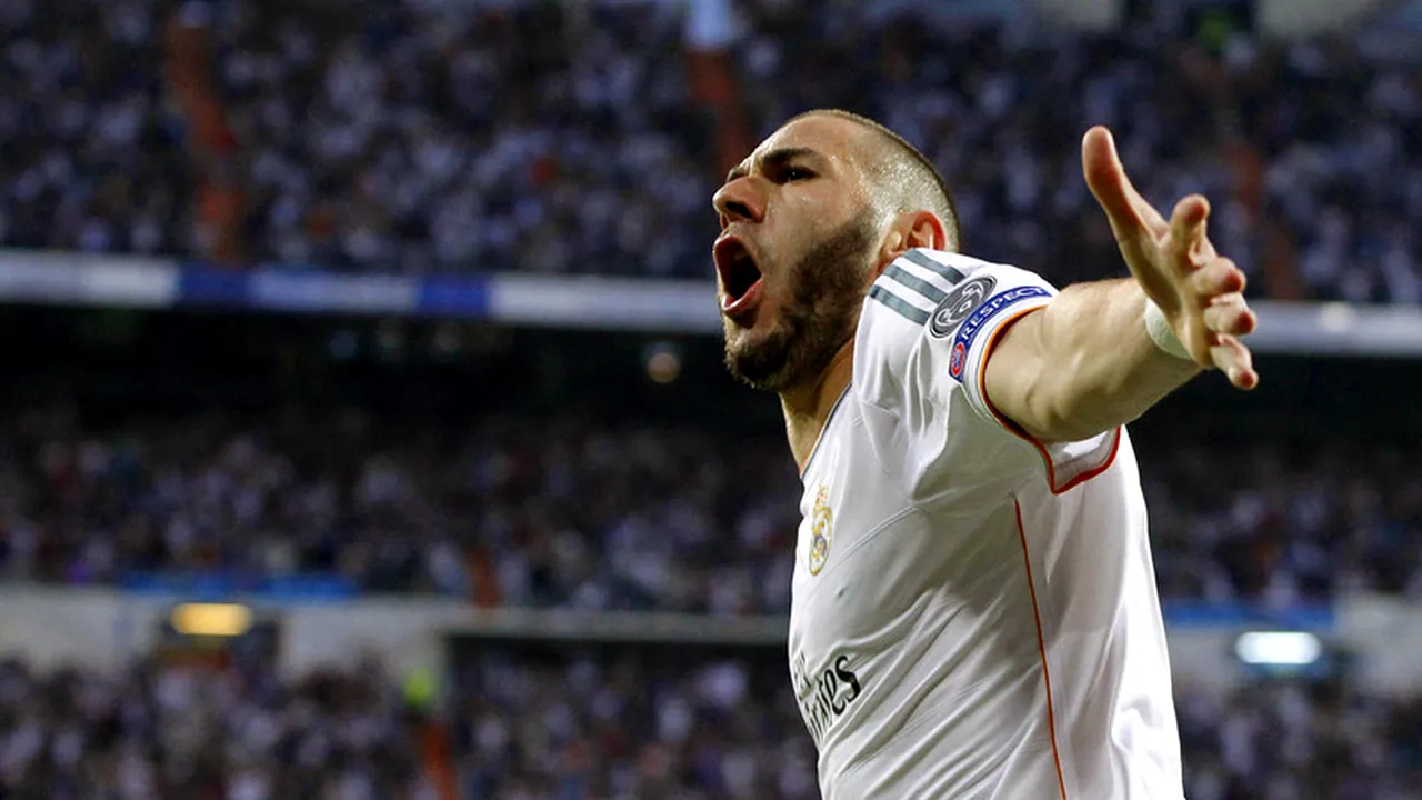 Benzema și-a prelungit contractul cu Real Madrid pentru încă 5 sezoane