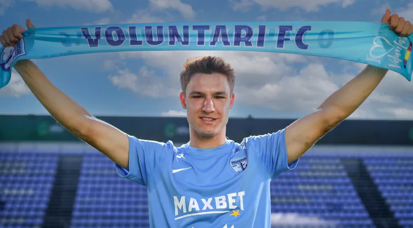 Încă o achiziție la FC Voluntari: un ”under” fost la CS Mioveni și Gloria Bistrița Năsăud în sezonul trecut