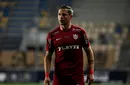 Tensiune uriașă la CFR Cluj! Ciprian Deac a aruncat banderola de căpitan pe jos, în lehamite, după ce a fost înlocuit în meciul de Cupa României cu FC Argeș!