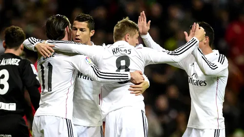 Real Madrid, singura echipă cu punctaj maxim în Ligă. Blestemul de care se tem „galacticii”