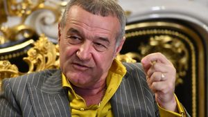 Cât de des practică Gigi Becali meseria de cioban! Miliardarul recunoaşte că şi-a pierdut curajul, dar tot nu lasă oile nemulse de mâinile lui: „Inima mea are viteză"