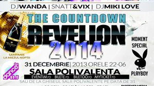 3, 2, 1... La Mulți Ani! Numărătoarea inversă către Revelion a început! Vino la "THE COUNTDOWN 2014" -  Mega-party la Sala Polivalentă