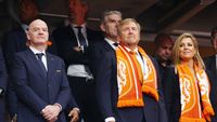 Ce s-a întâmplat la Olanda – Suedia 5-1 când pe ecran au apărut Gianni Infantino și Regele Willem Alexander: „Clar nu e popular!”