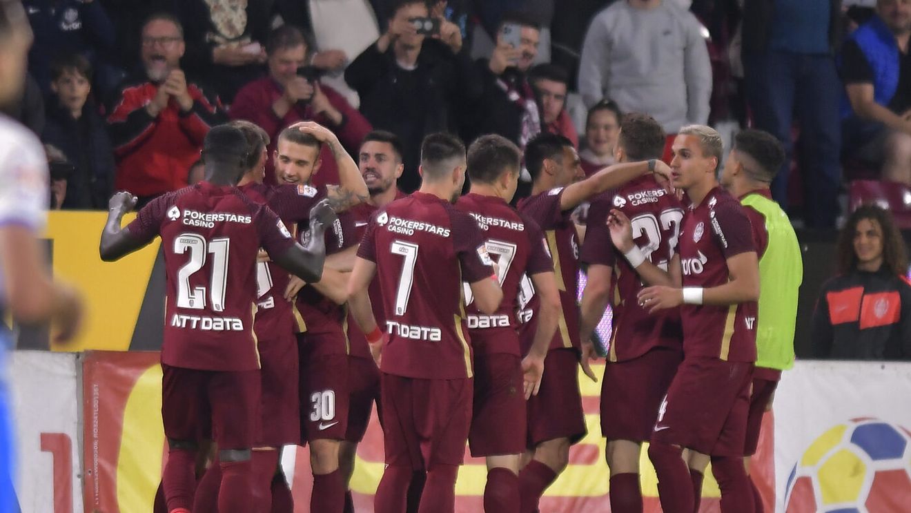 CFR Cluj a bătut-o pe Universitatea Craiova și a ajuns la 5 titluri consecutive! FCSB, fără marele trofeu de 7 sezoane