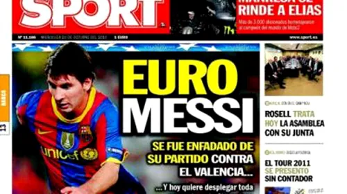 „Nu plec la Inter! Casa mea e la Barcelona”** Vezi ce zice Messi despre oferta lui Moratti