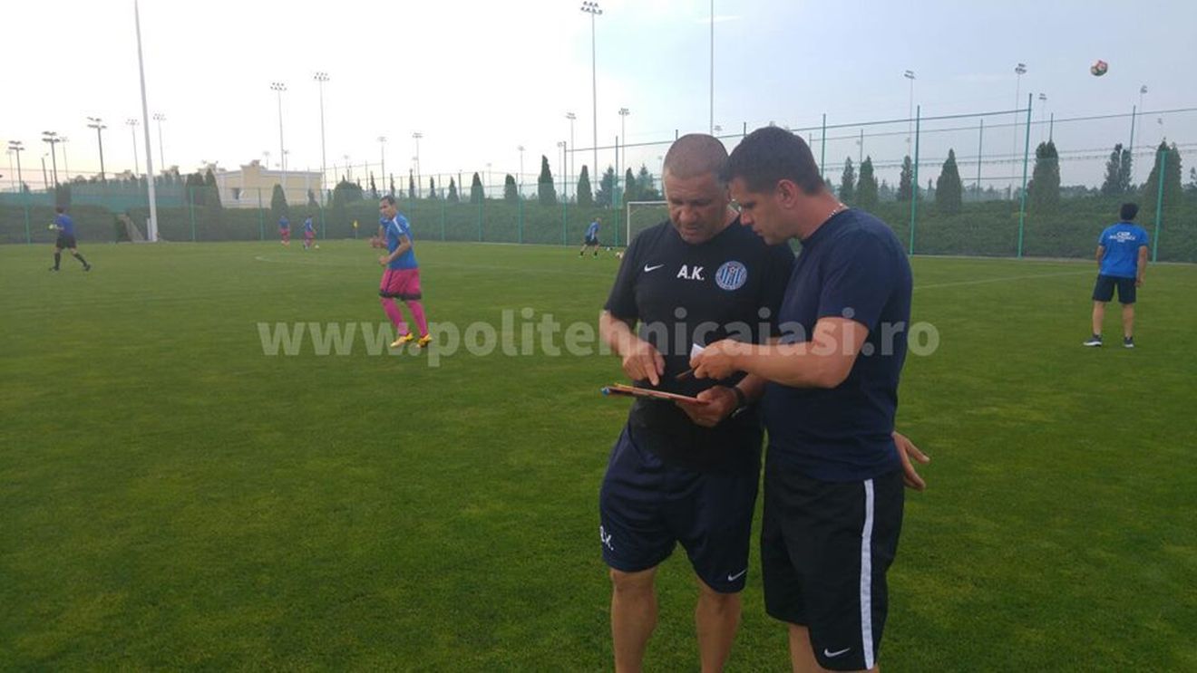 Trei amicale în trei zile pentru ieșeni! Cu cine vor juca elevii lui Stoican