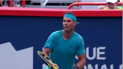 „E ușor de descris, dar greu de reușit!” VIDEO: Nadal a câștigat punctul turneului, imitând o execuție a lui Federer tot de la US Open. Ibericul și-a analizat singur execuția