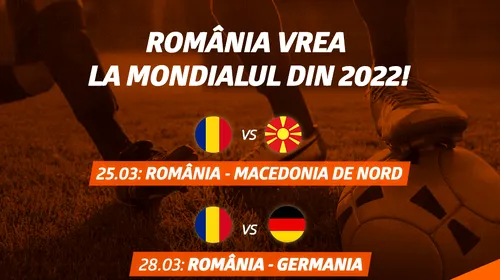 România vrea la Mondialul din 2022! Vezi cotele pentru calificarea trupei lui <i class='ep-highlight'>Rădoi</i>