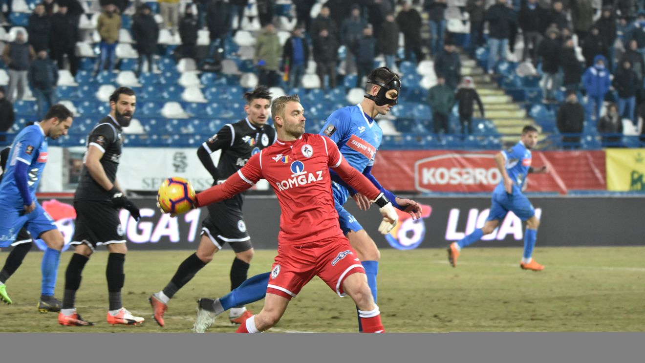 Gaz Metan - Poli Iași 3-2! Meci nebun la Mediaș: elevii lui Iordănescu, pe primul loc în Liga 1