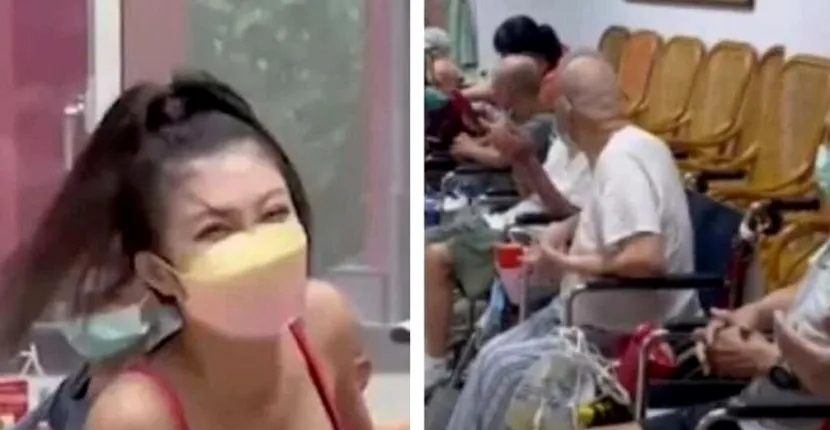 Un azil din Taiwan a devenit viral după ce a decis să angajeze o stripteuză pentru a-i distra pe bătrânii aflați în scaun cu rotile