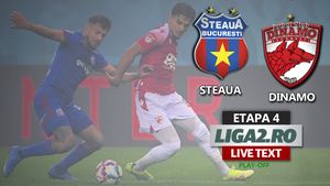 ”Dubla” lui Chipirliu readuce Steaua în fruntea Ligii 2! Dinamo, învinsă în Ghencea în urma unor gafe de amatori