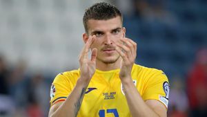 Valentin Mihăilă, penalizat de Parma după ce a fost eliminat în Israel - România, 1-2, și a pus în pericol calificarea le EURO 2024!