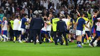 VIDEO Bătaie generală la meciul din Liga Campionilor. De unde a pornit totul