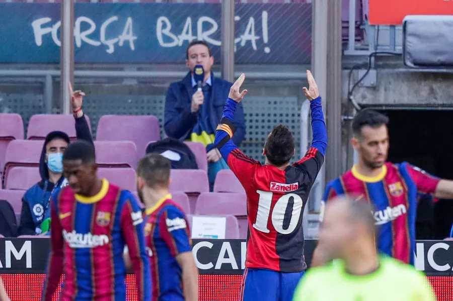 Messi dedică memoriei lui Maradona golul marcat cu Osasuna
