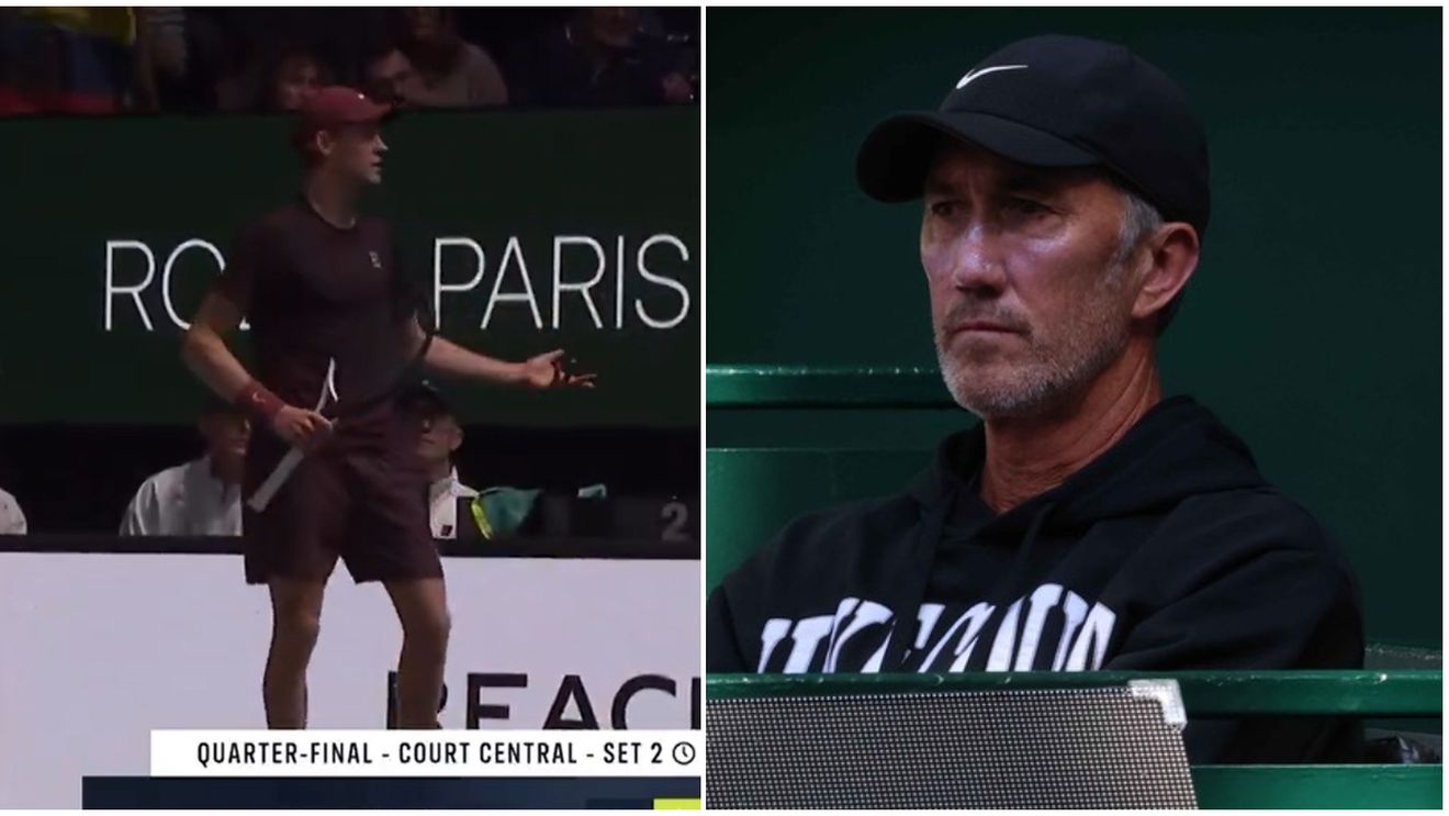 Nimeni nu credea că e în stare de așa ceva! Jannik Sinner a înjurat către Darren Cahill la Paris: „Eu fac break și voi stați dracu' degeaba”. VIDEO