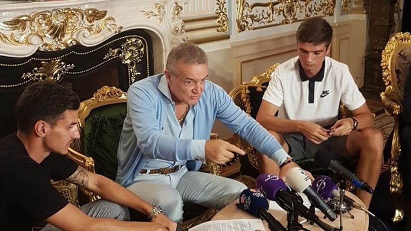 Clauză de 50 de milioane de euro pentru Nedelcu! "Poate fi mai bun decât Pique!" VIDEO Becali, încântat după ce i-a luat pe Nedelcu și Benzar. Cât au costat cei doi și clauza din contractul cu Viitorul