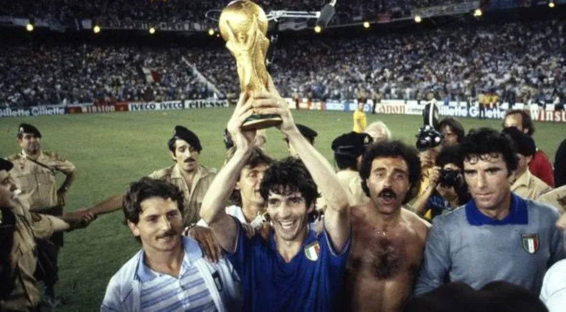 Fostul mare atacant italian Paolo Rossi a murit la vârsta de 64 de ani! A fost eroul Italiei la Cupa Mondială din 1982 disputată în Spania