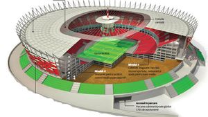 150 de milioane de fani la TV, 58.500 la Varșovia!** Vezi o infografie excepțională a arenei care va deschide EURO 2012