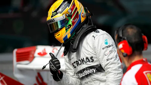 Lewis Hamilton va pleca din pole-position în Marele Premiu al Chinei!** Vettel pornește de pe 9. Vezi grila de start: 