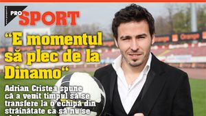 "Mă gândesc să plec! Nu vreau să mă plafonez!"